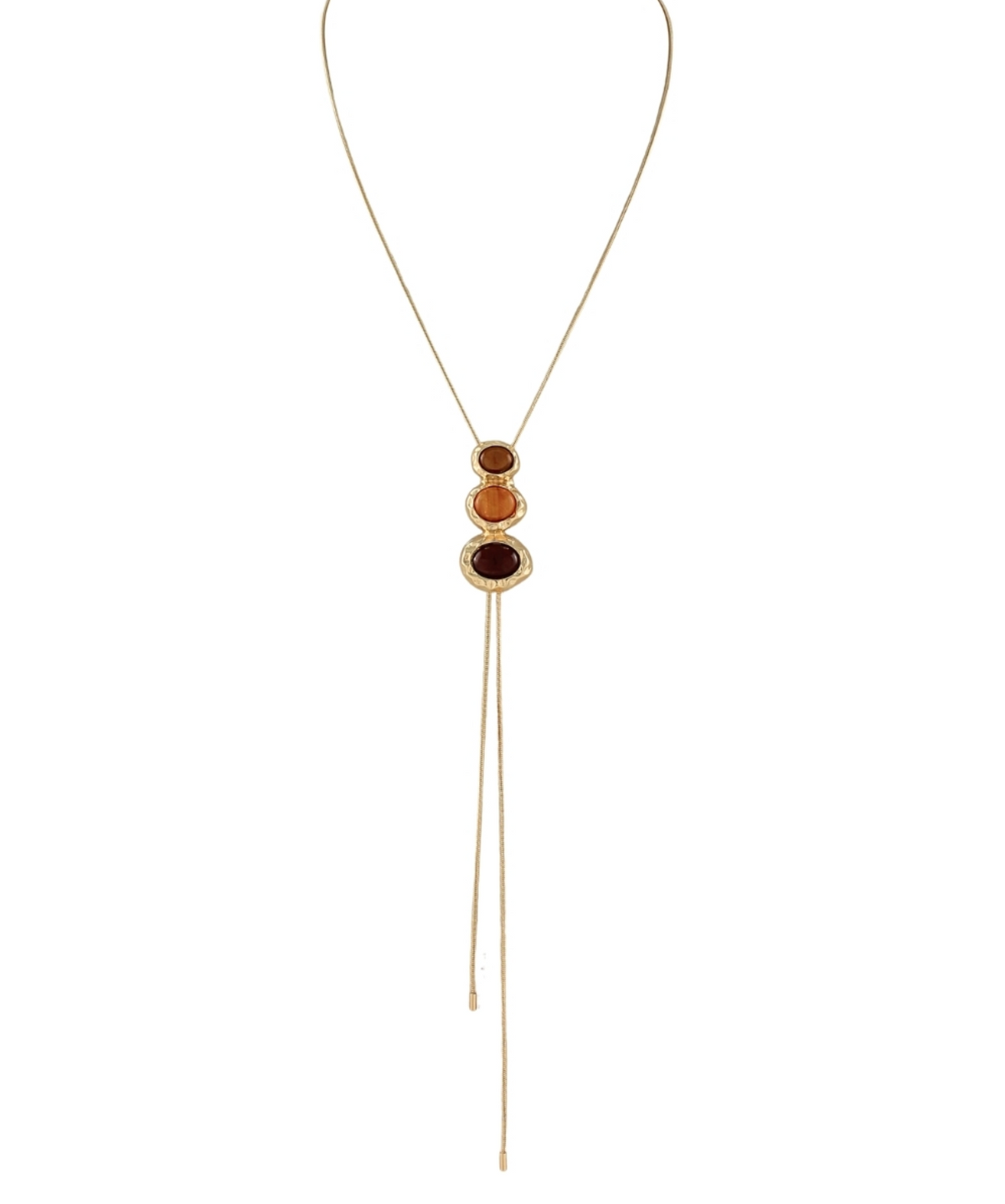 3 Framed Stone Necklace