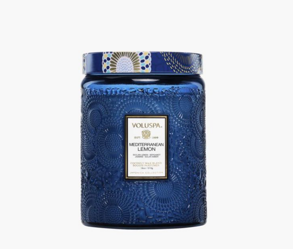 Voluspa Large Glass Jar Candle