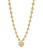 Accented Crystal Heart Necklace