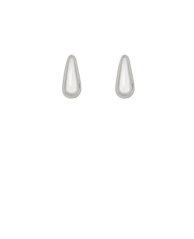Teardrop Metal Earrings
