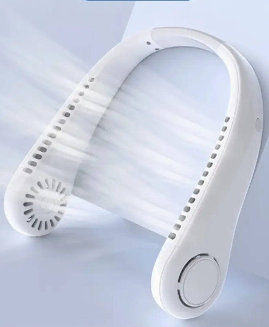 Portable Hands Free Bladeless Neck Fan