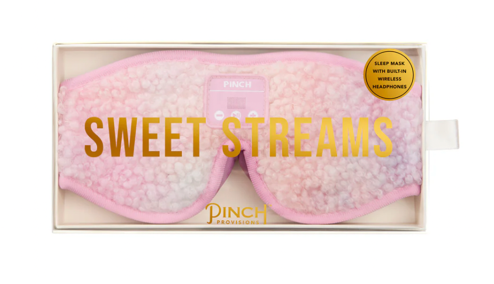 Sherpa Sleep Mask with Built-In Wireless Headphones