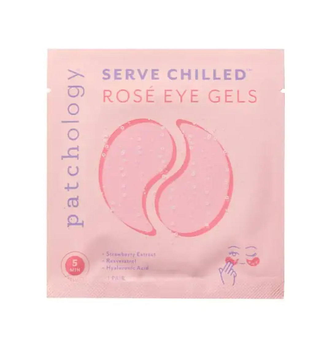 Under Eye Serve Chilled Rosé Hydrating Eye Mask Gels