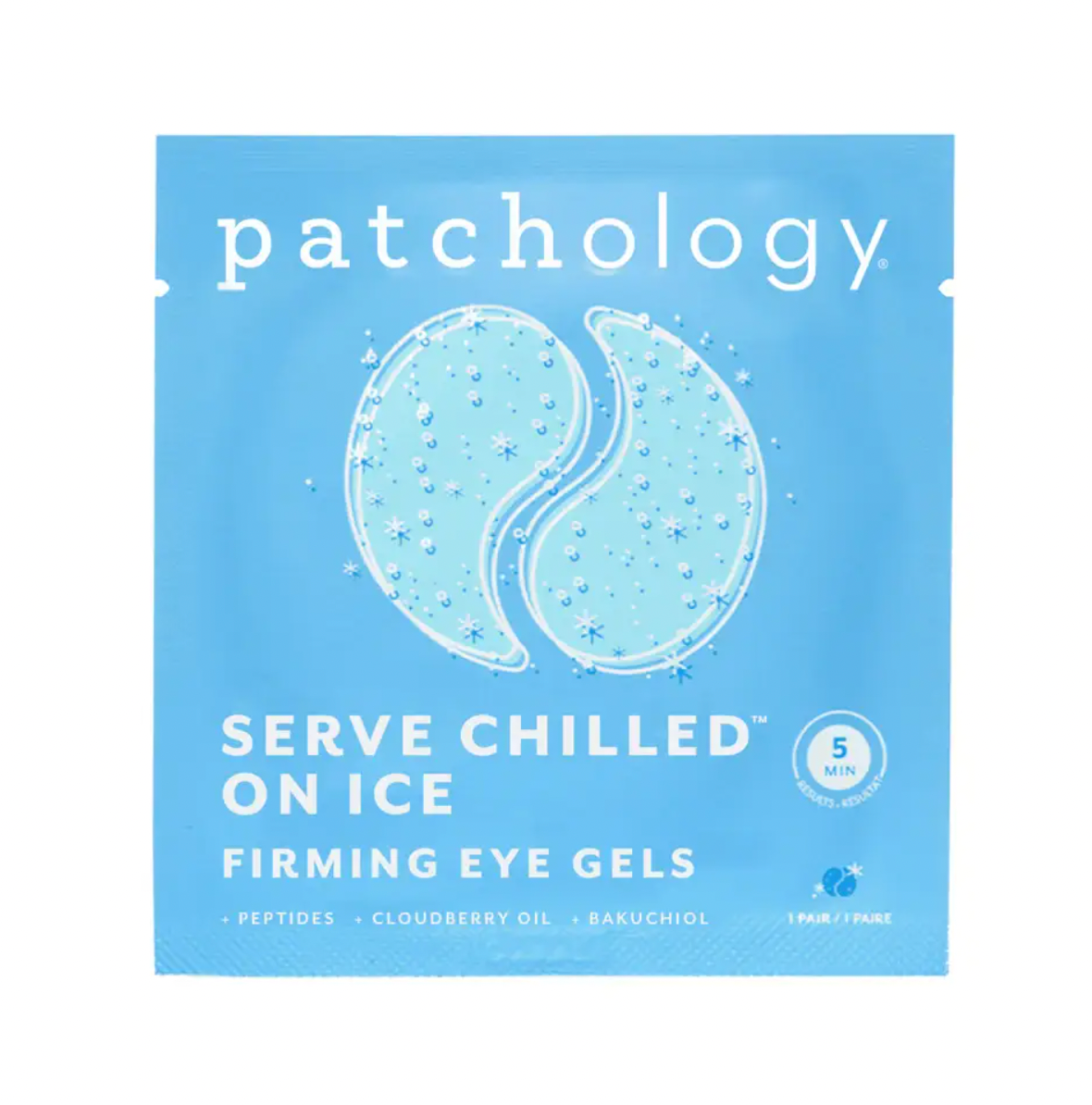 Under Eye Serve Chilled On Ice Cooling Depuffing Eye Mask
