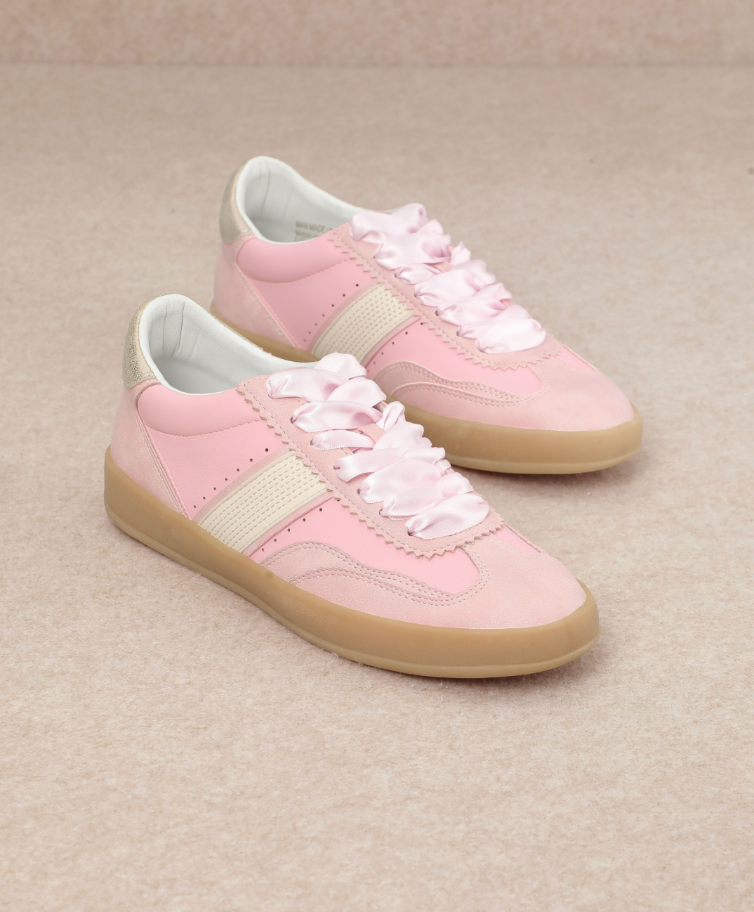 Dixie Textured Platform Trainers
