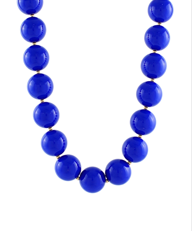 Glossy Bead Necklace