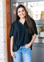 Mila Puff Sleeve Blouse