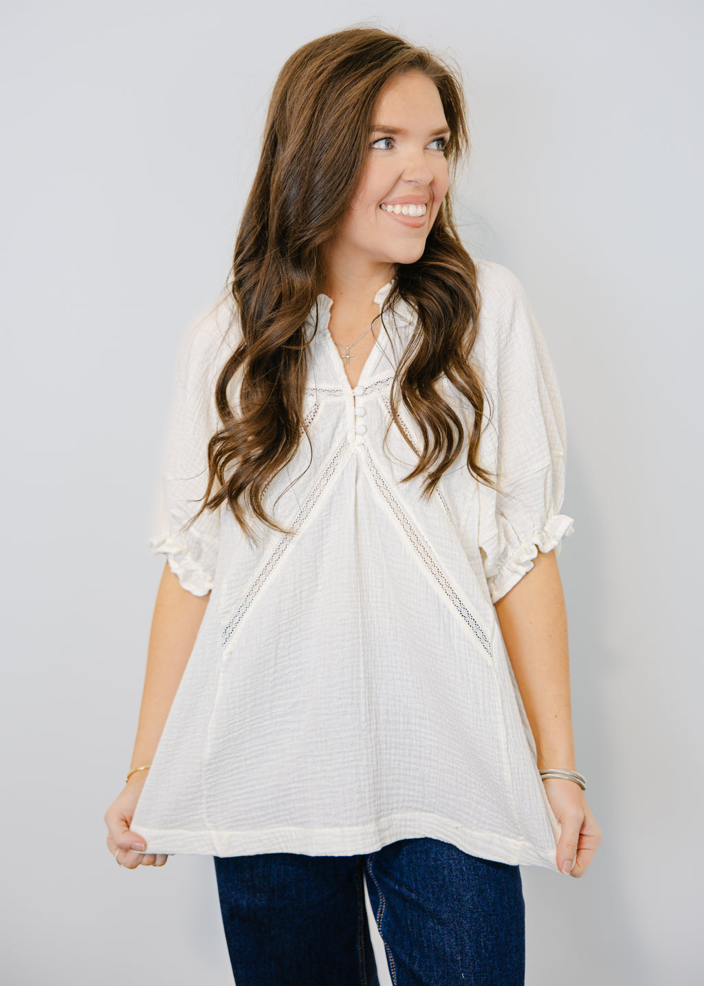 Scarlett Ruffle Top