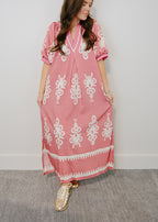 Joanie Printed Midi Dress