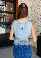 Stella Lace Sleeveless Top