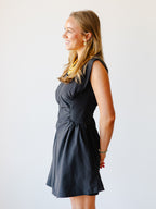 Savannah Ruched Waist Mini Dress