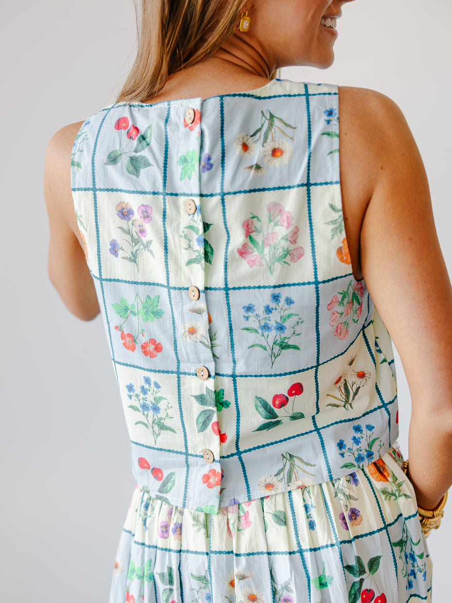 Freya Petal Printed Tank