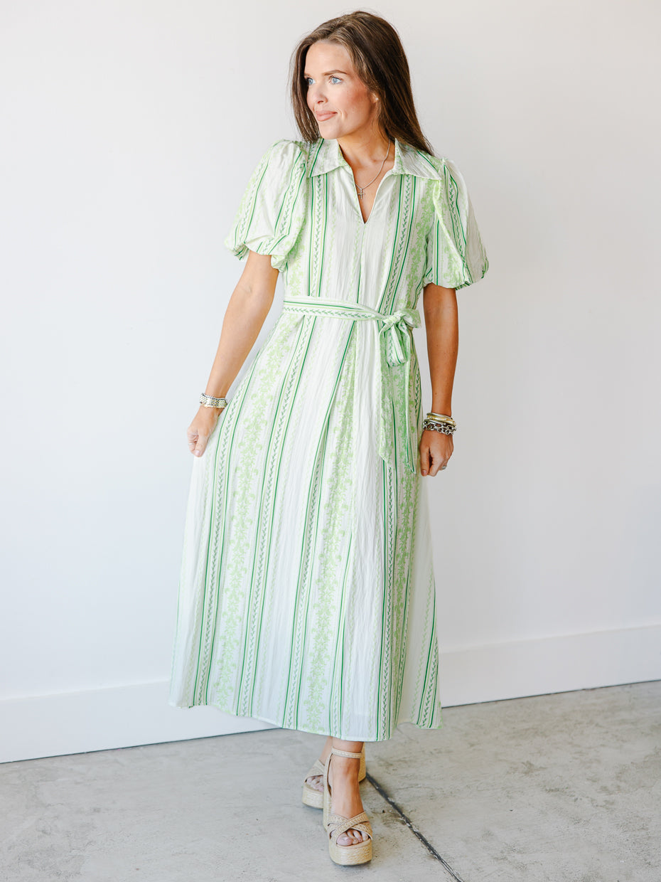 Garden Society Midi Dress