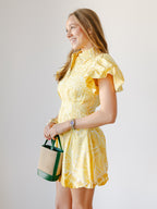 Marigold Zip Front Dress