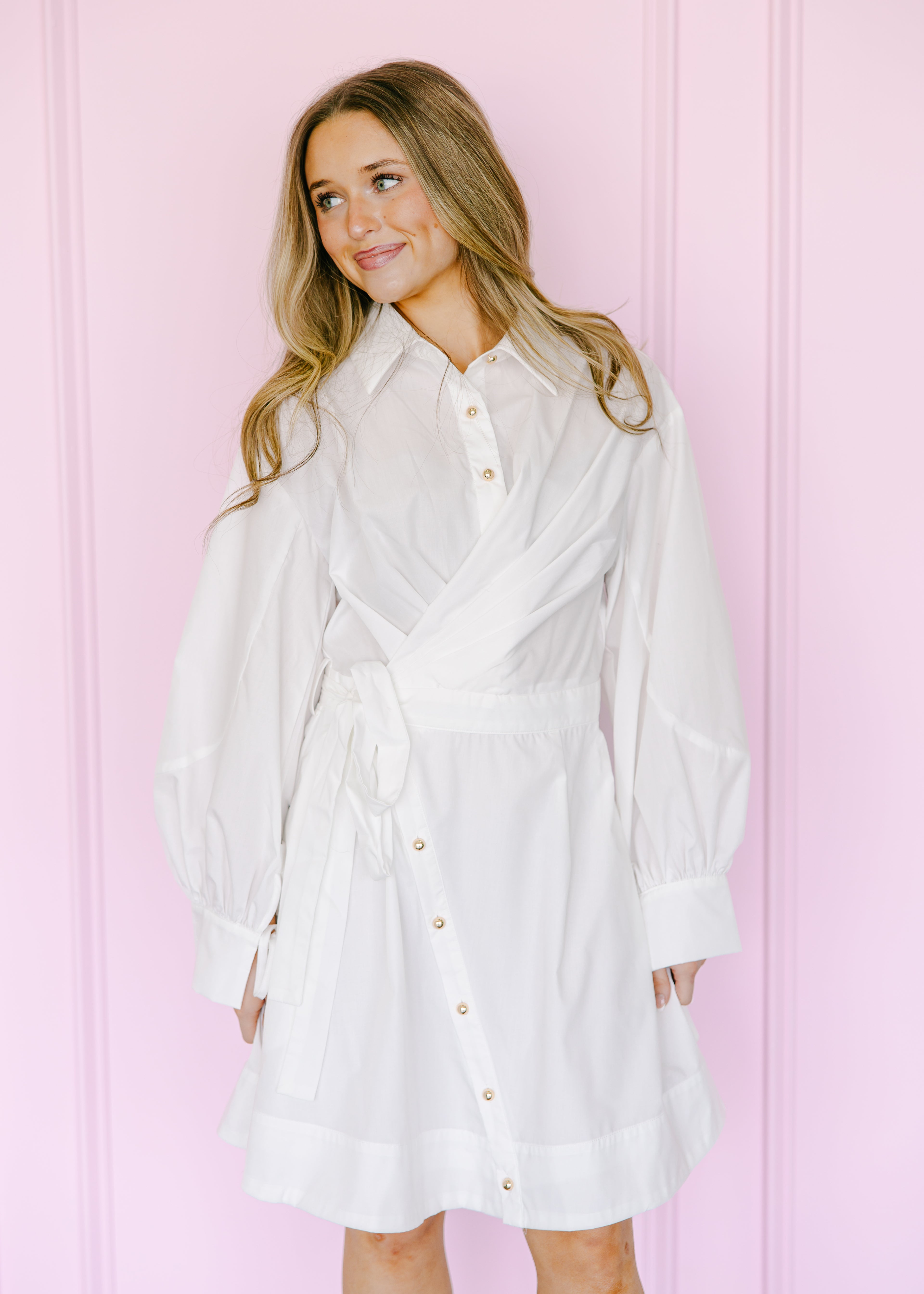 dahlia shirt dress Derek Lam 10 Crosby Dahlia Shirtdress, 0 / Blue