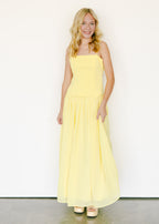 Willow Pleated Maxi Dress