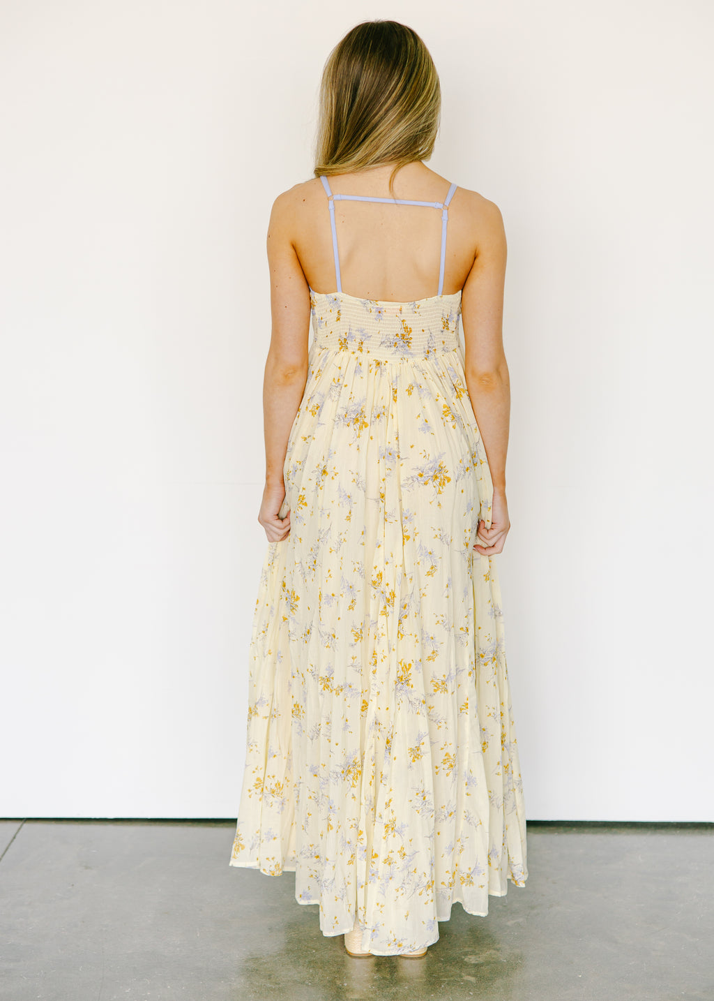 Calla Meadow Tie Front Midi Dress