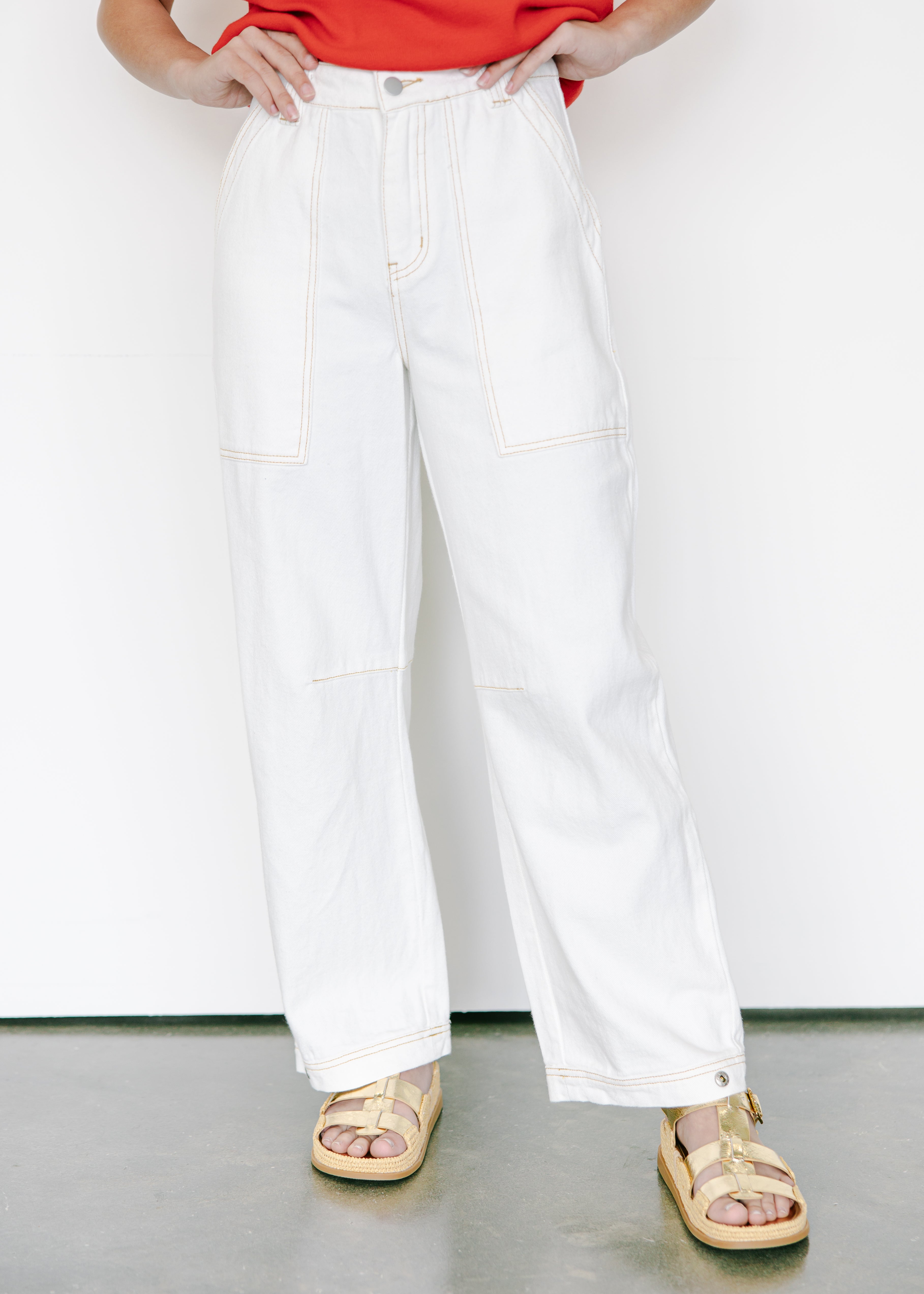 Harper Straight Leg High Rise Jeans