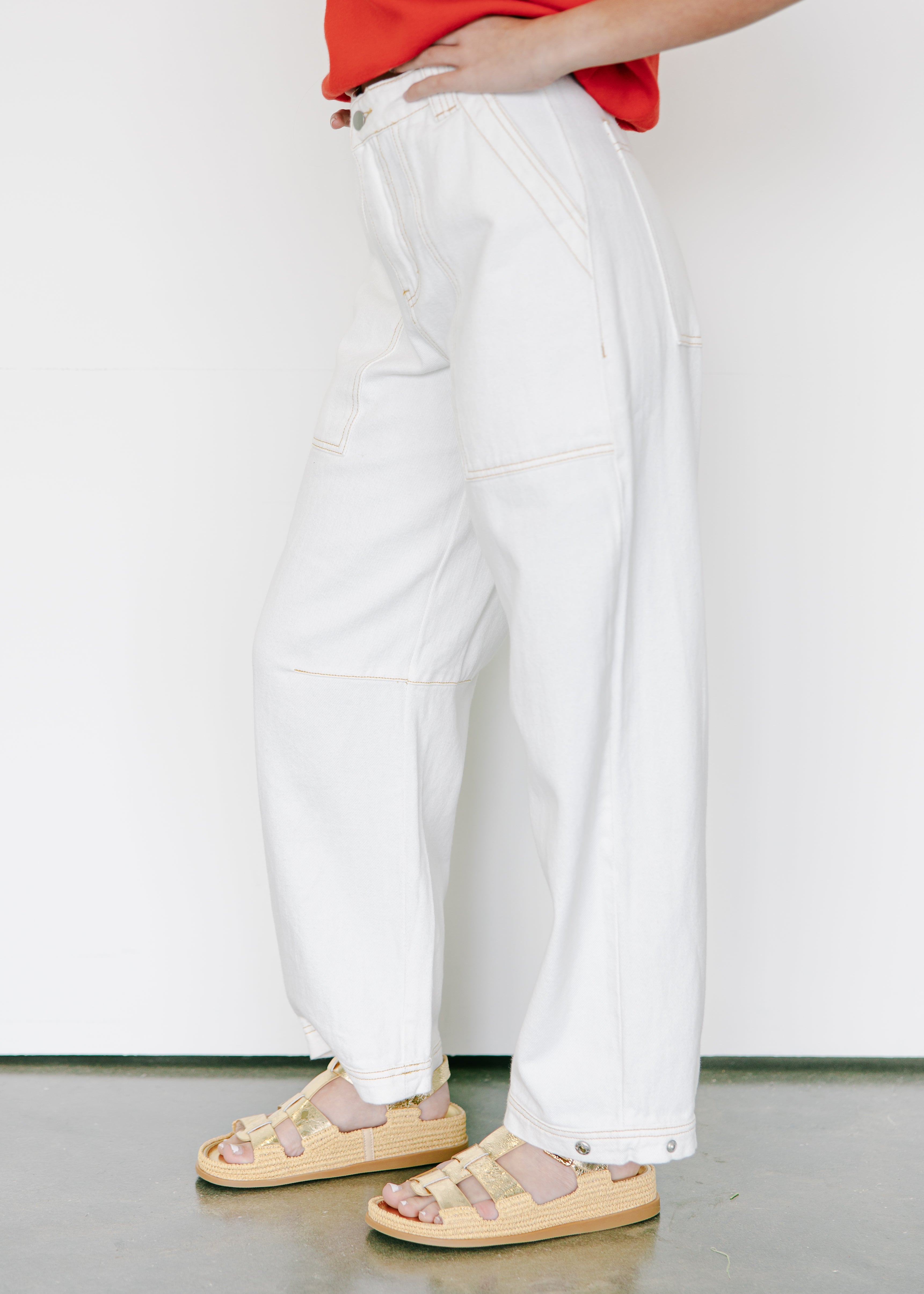 Harper Straight Leg High Rise Jeans