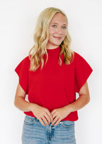 Marina Mock Neck Top