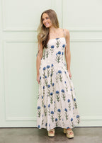 Evangeline Floral Midi Dress