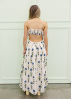 Evangeline Floral Midi Dress
