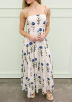 Evangeline Floral Midi Dress