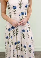 Evangeline Floral Midi Dress