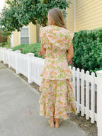 Fauna Bloom Midi Skirt Set