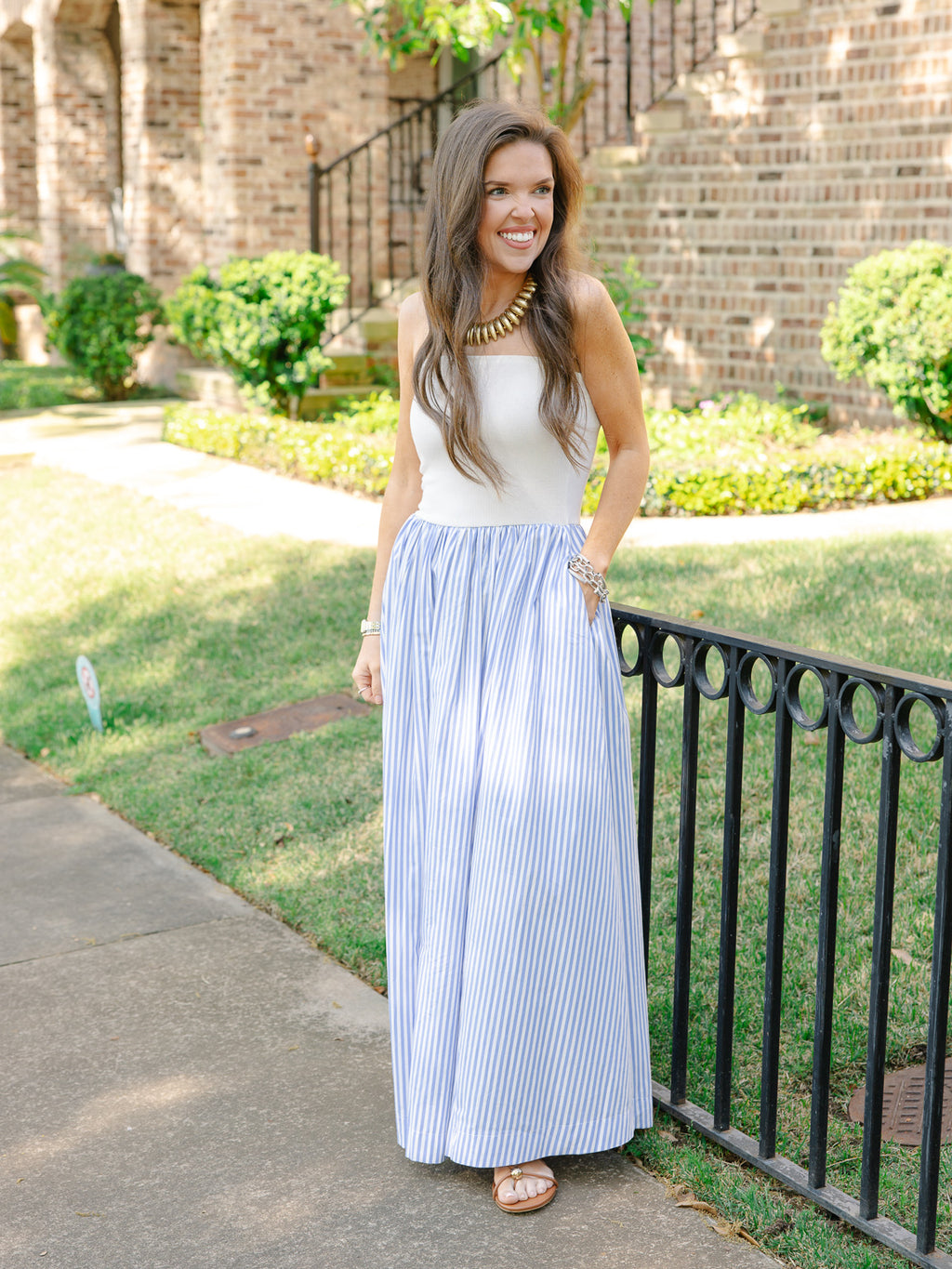 Rosemary Strapless Maxi Dress