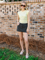 It Girl Denim Mini Skort