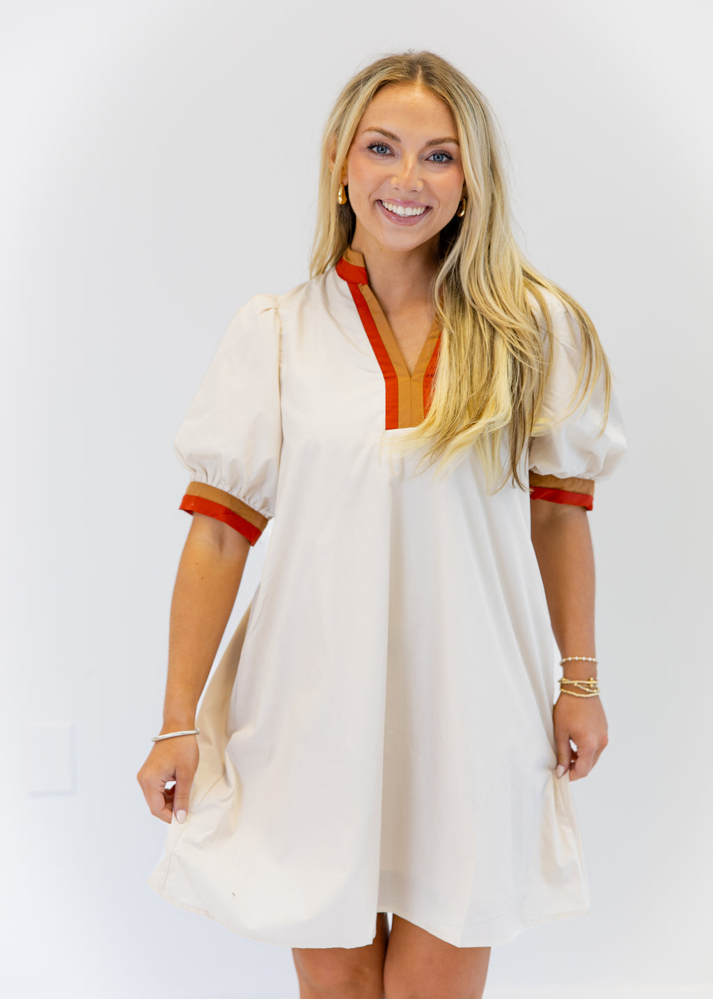 Thea Trim Shift Dress