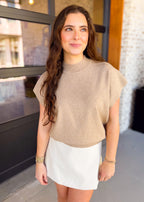 Marina Mock Neck Top