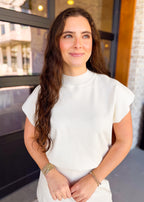 Marina Mock Neck Top