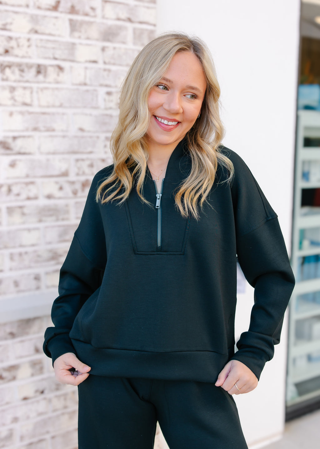 AirEssentials Shawl Collar Half Zip