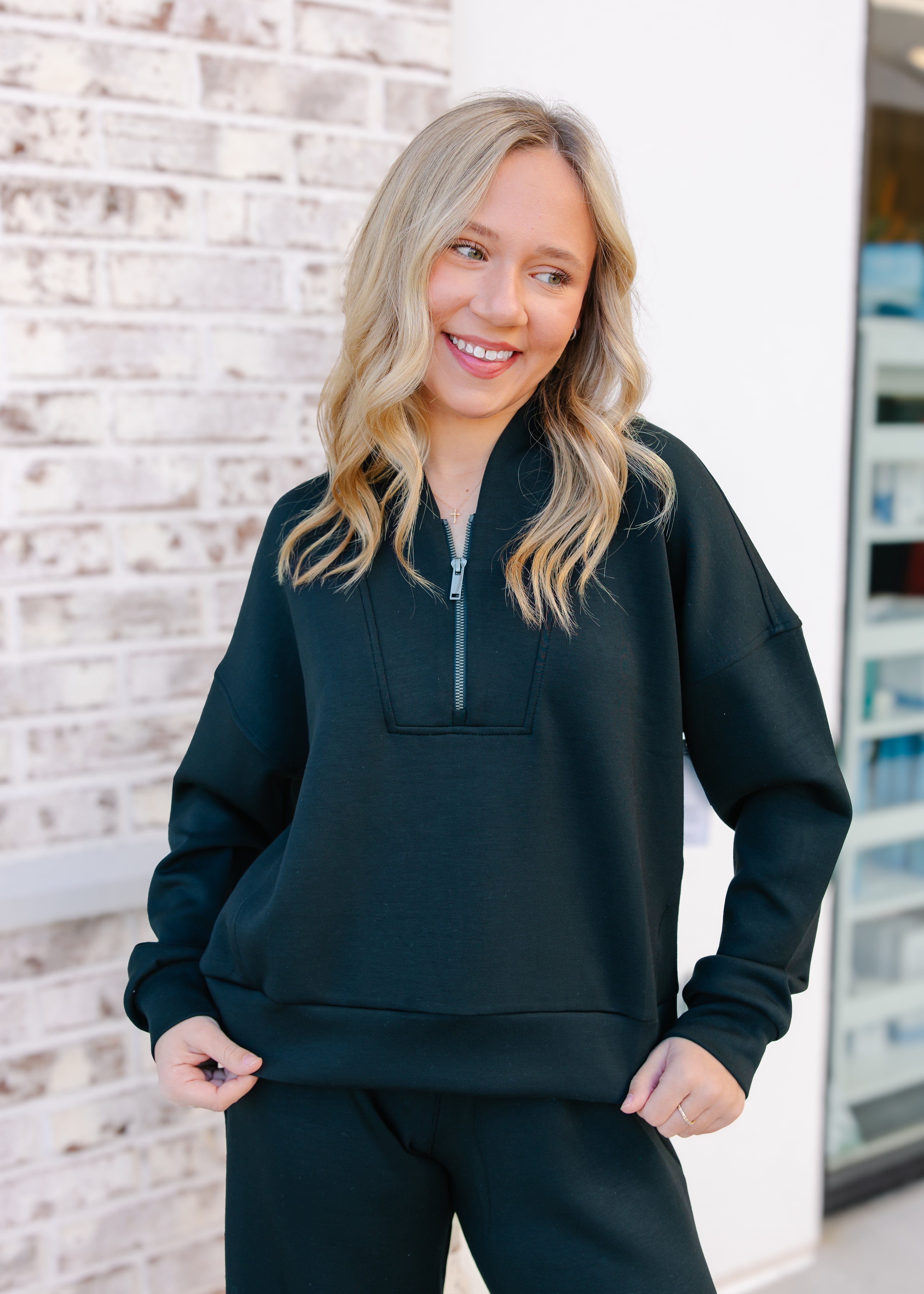 AirEssentials Shawl Collar Half Zip