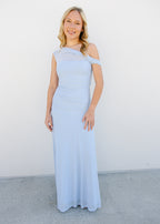 Luna One Shoulder Maxi Dress