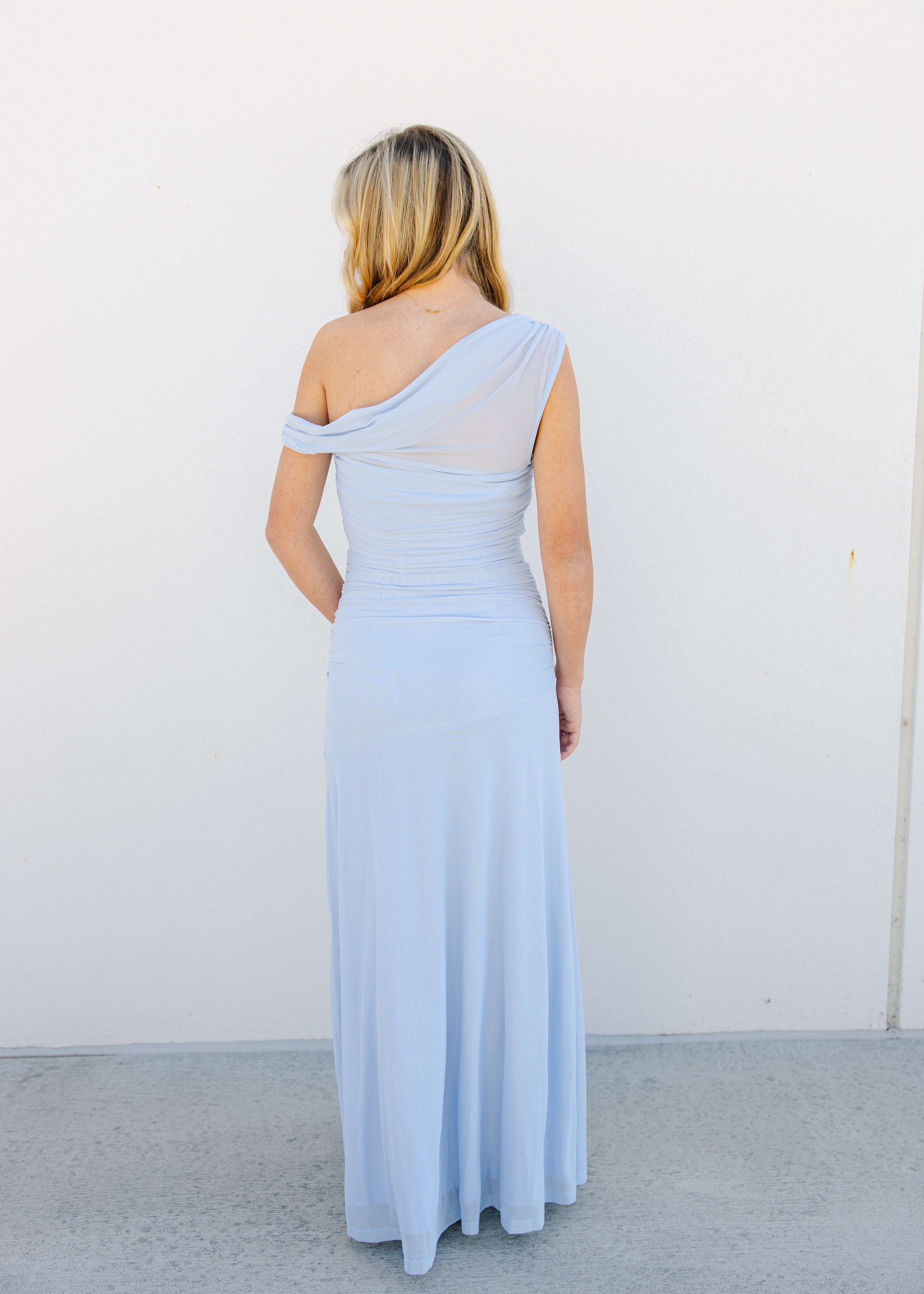 Luna One Shoulder Maxi Dress