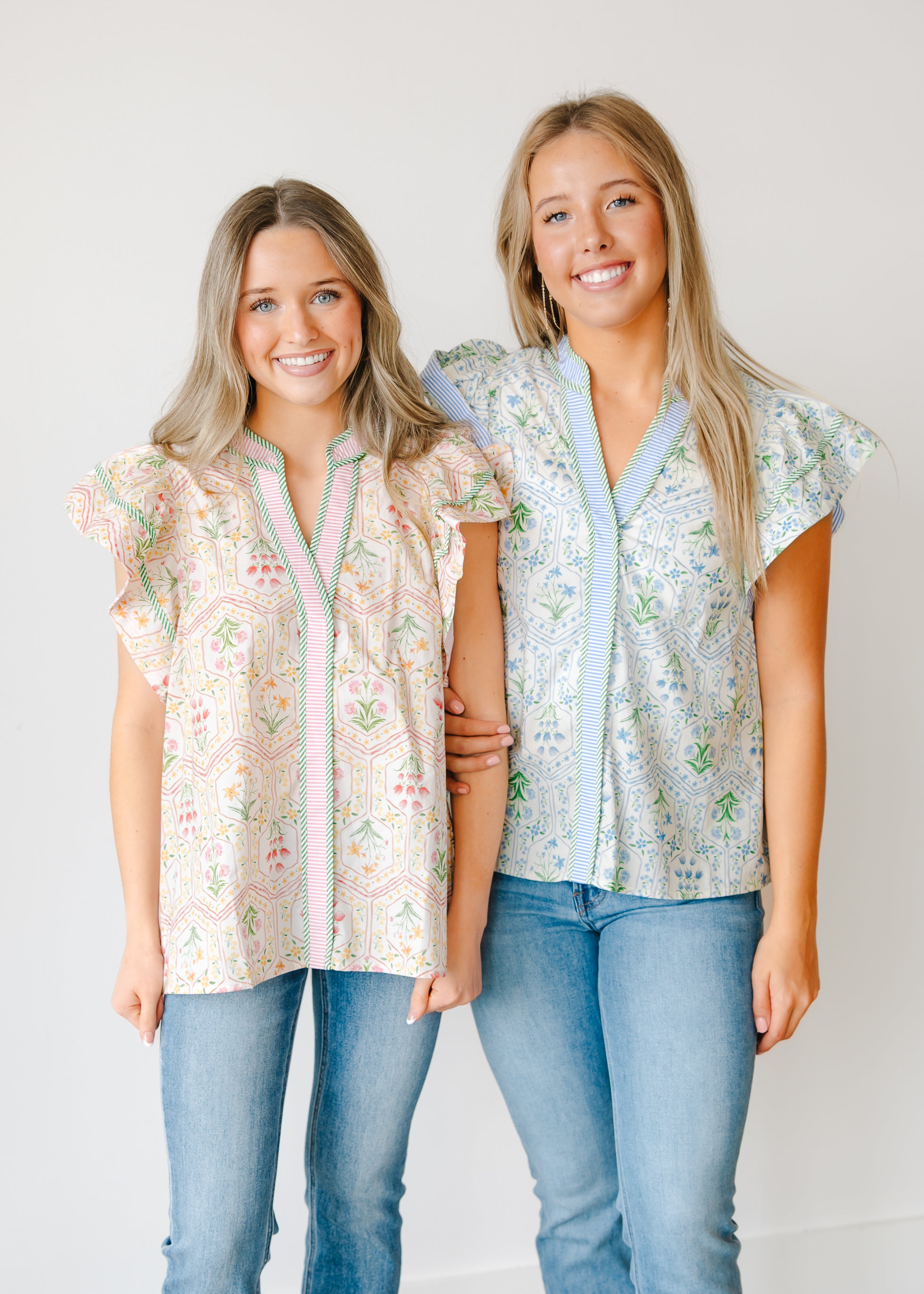 Rosalind Flutter Detail Top