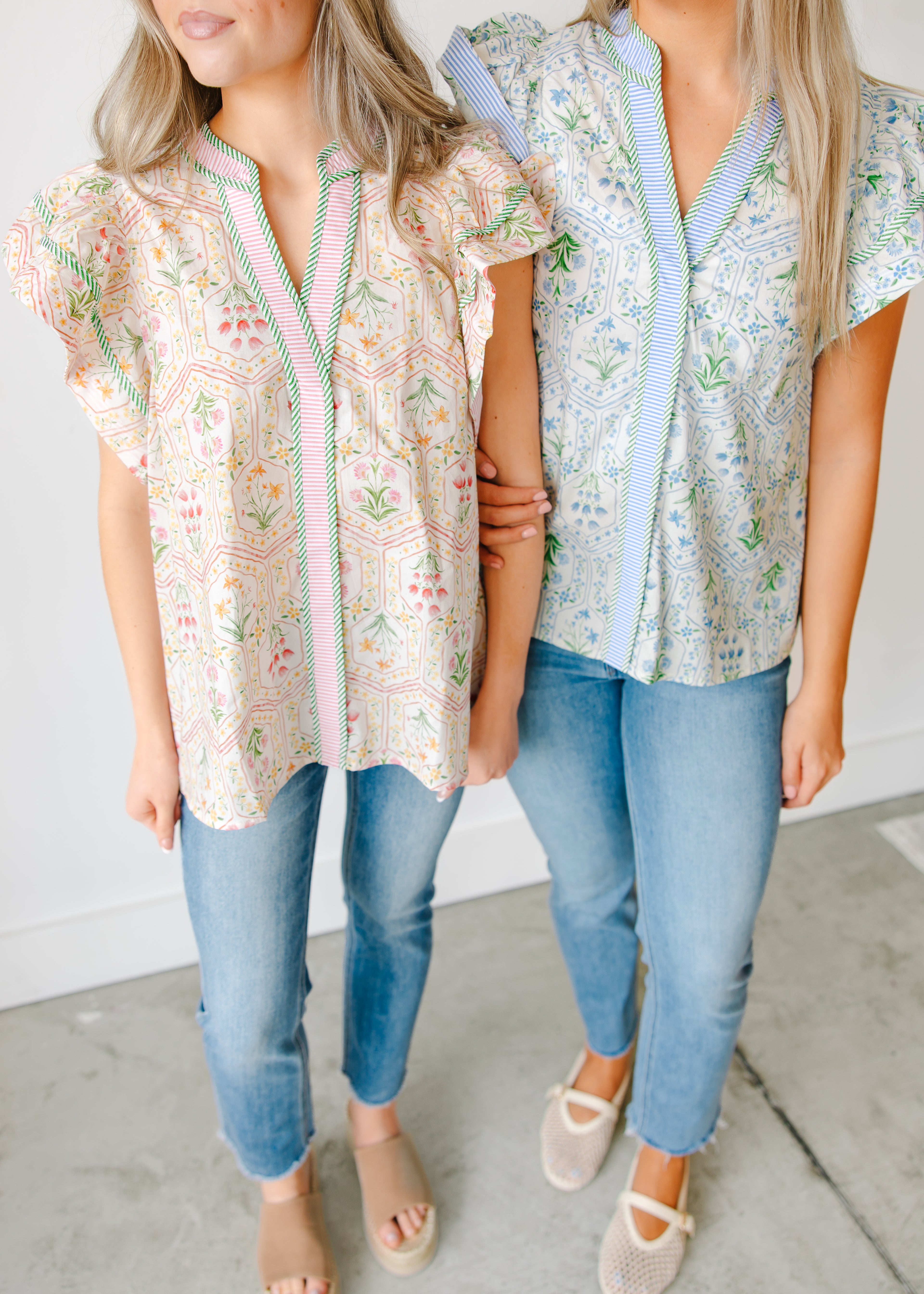 Rosalind Flutter Detail Top