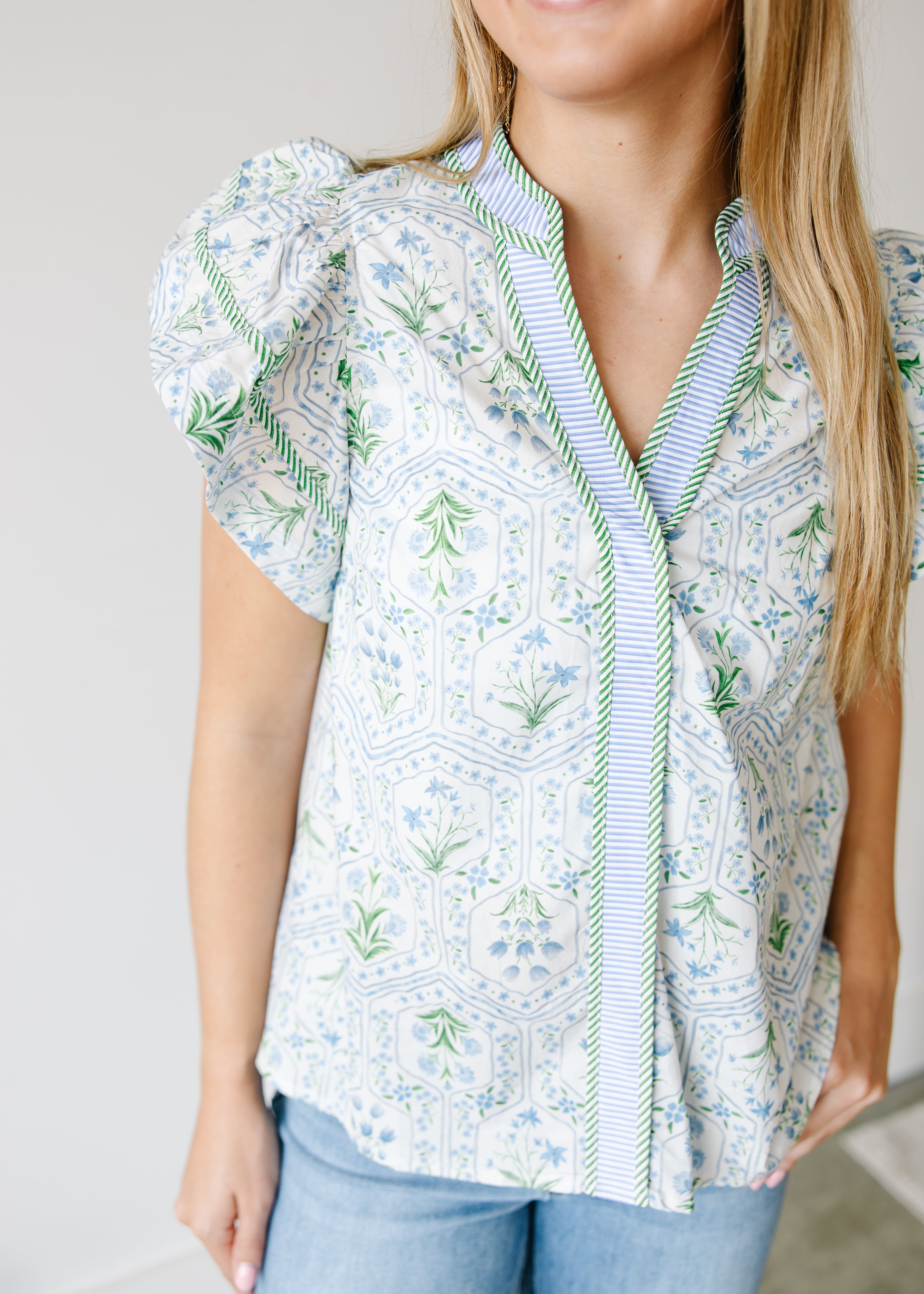 Rosalind Flutter Detail Top