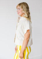 Sylvie Mock Neck Top