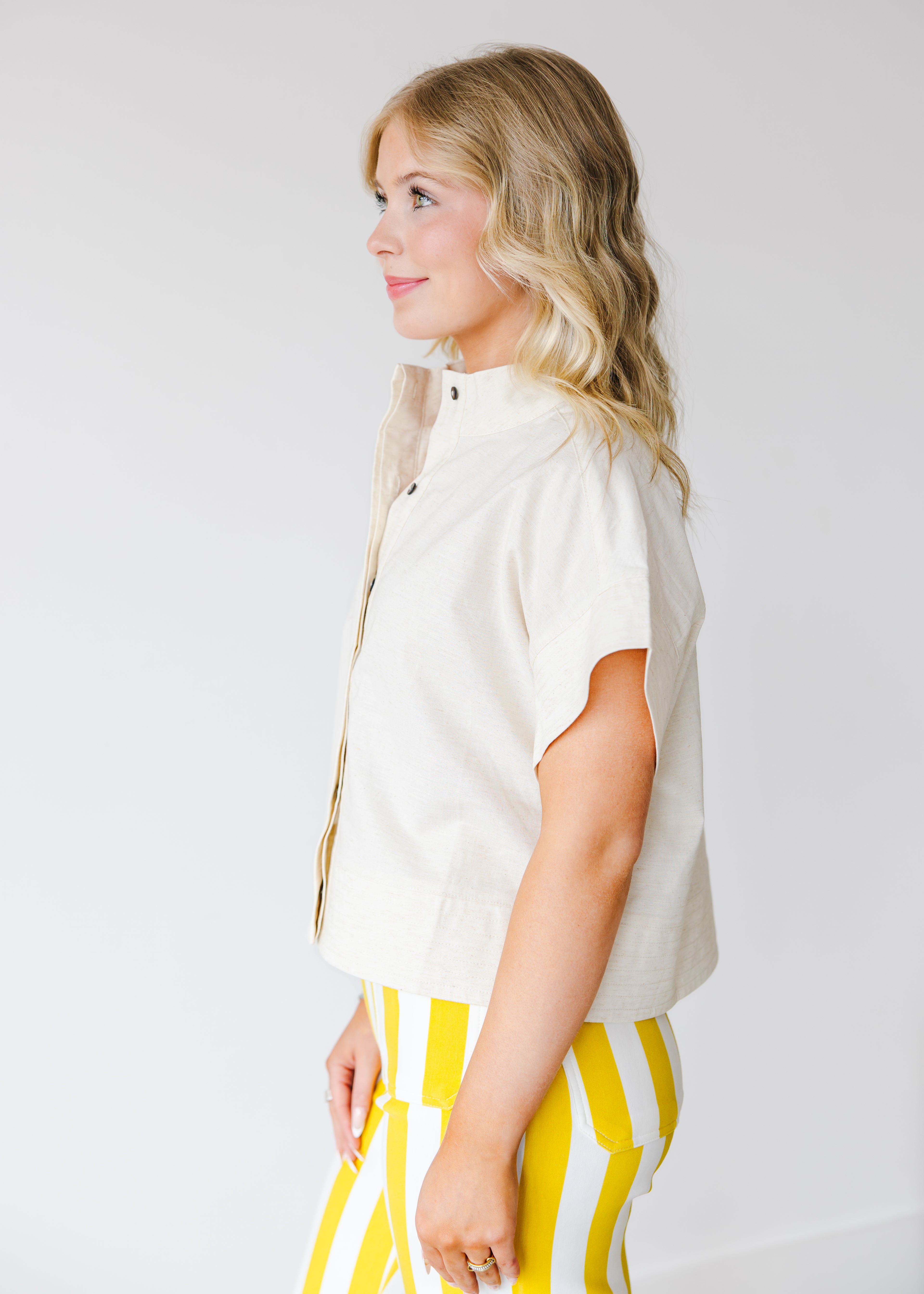 Sylvie Mock Neck Top