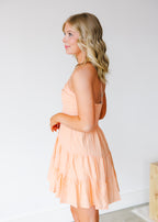 Marbella Ruched Halter Mini Dress