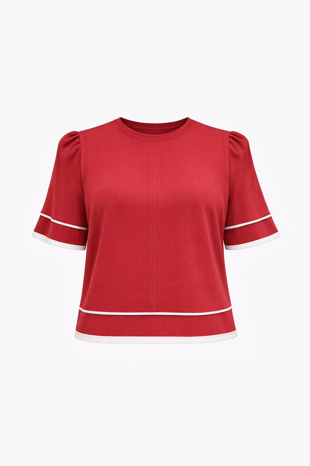 Colette Contrast Trim Blouse
