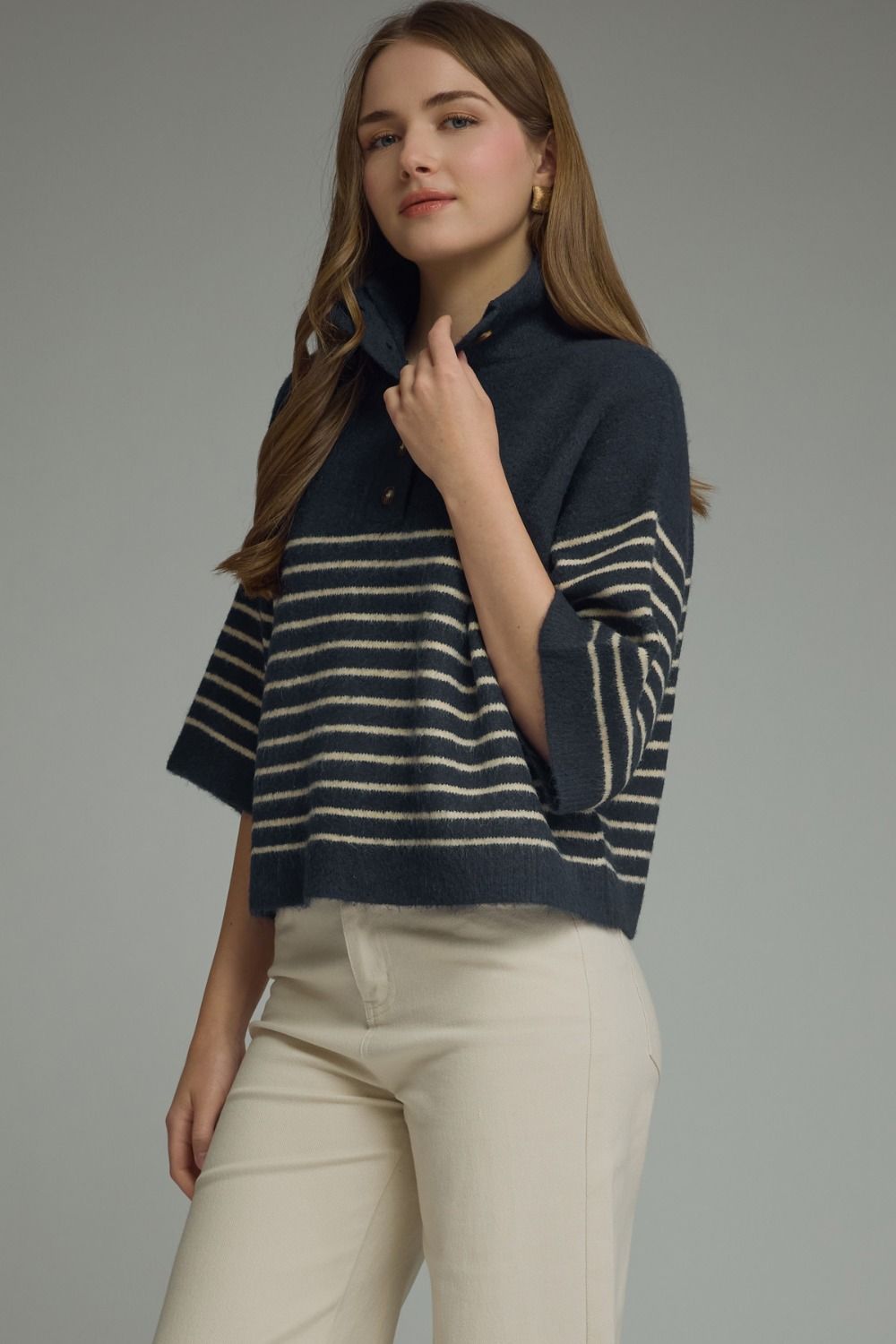 Tatum Stripe Knit Top