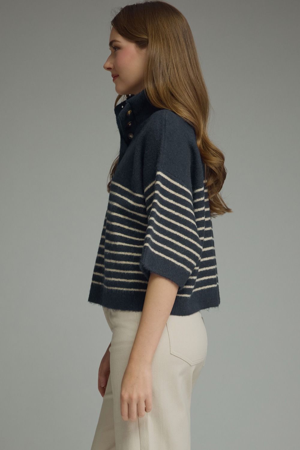 Tatum Stripe Knit Top