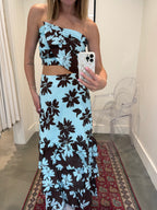 Tara Ruffle Crop Top