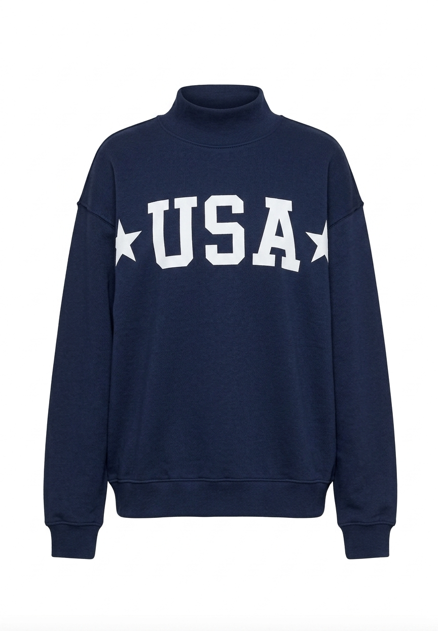 USA Reversible Oversized Sweatshirt