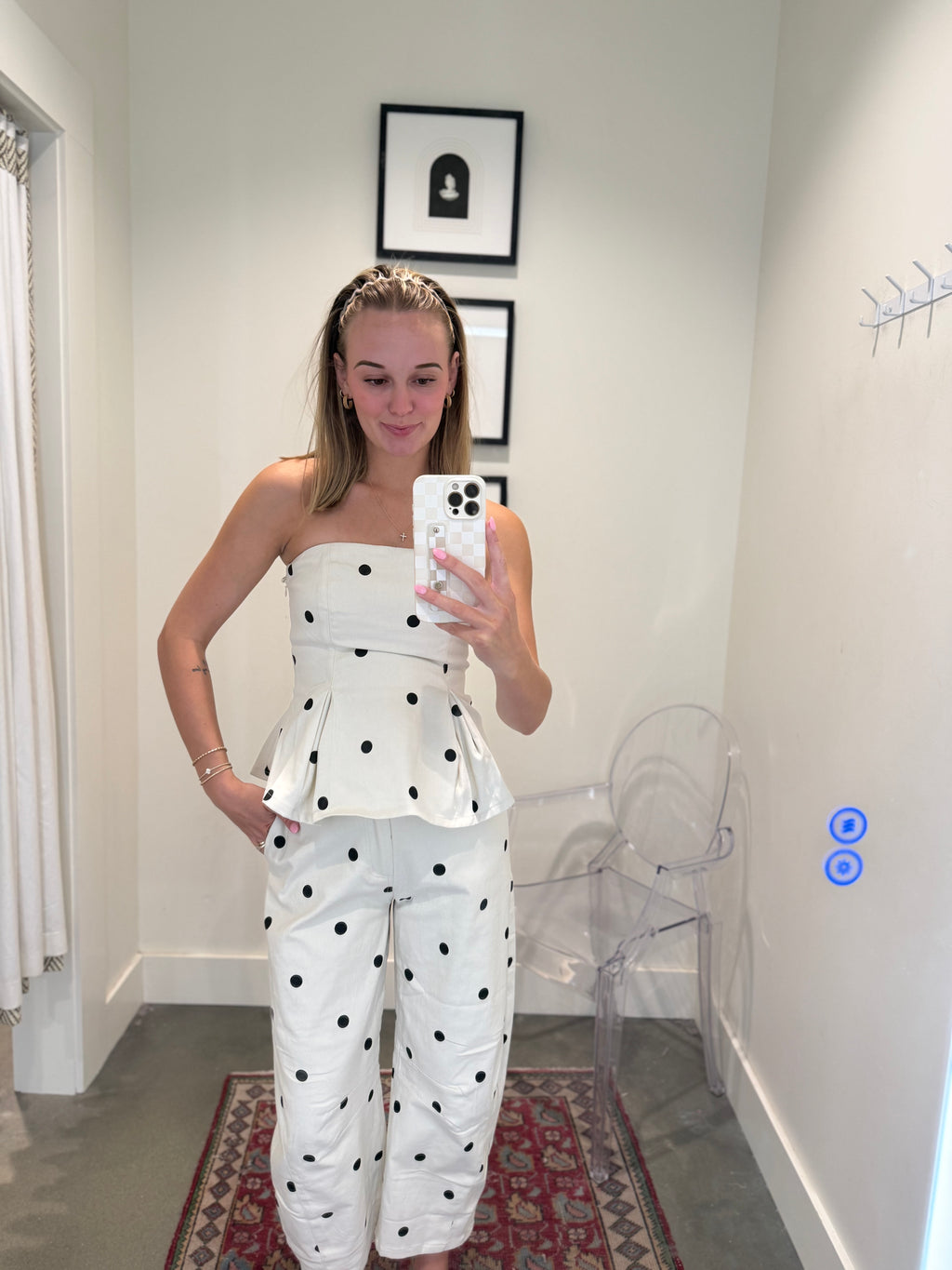 Zoe Top And Barrel Pants Set